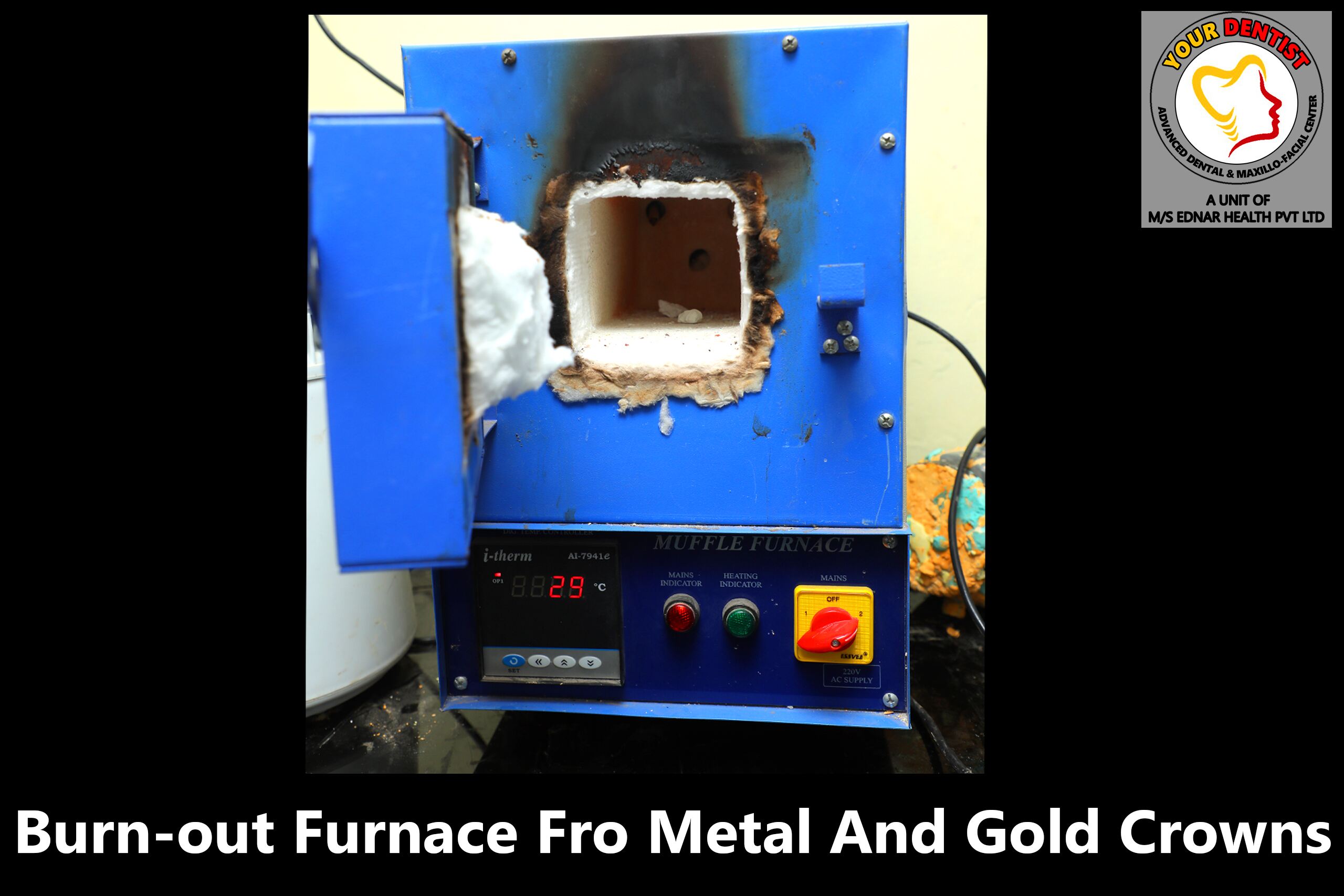 Burn-out Furnace Fro Metal And Gold Crowns